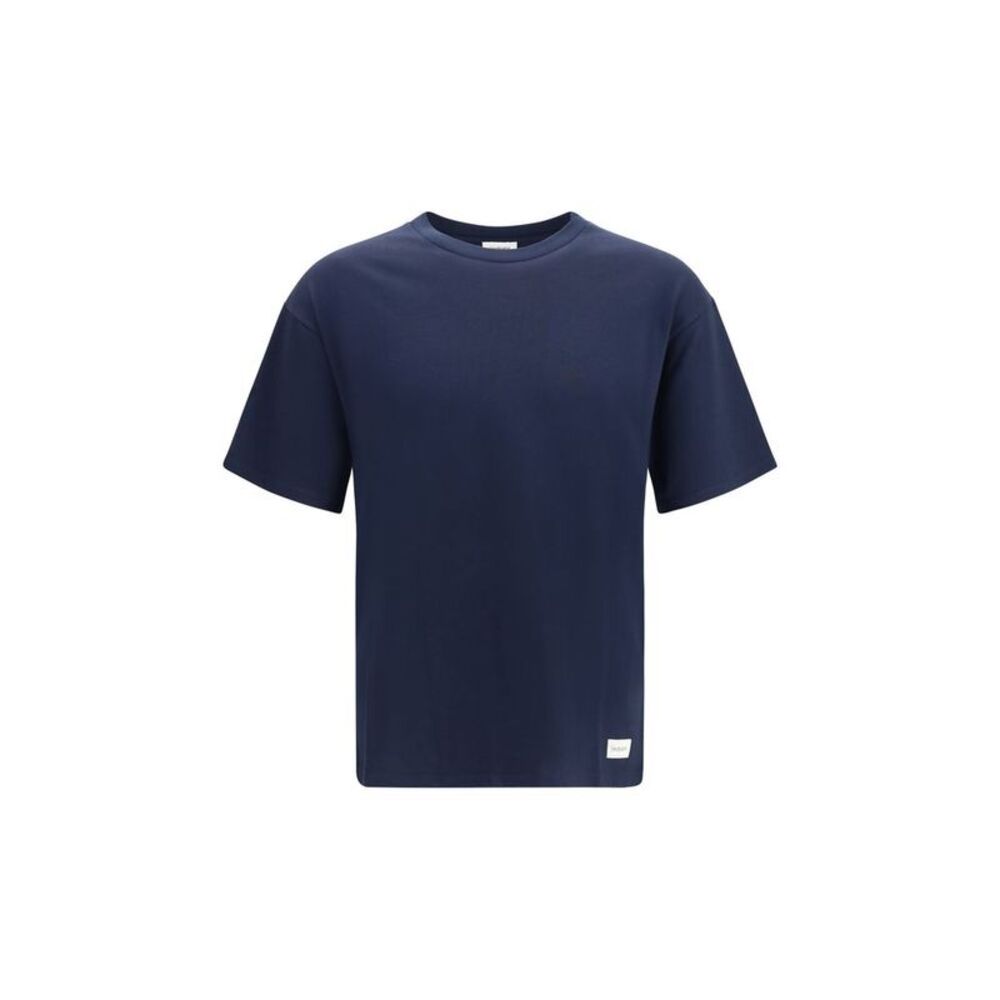 Saint Laurent Blue Cotton Men's T-Shirt